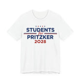 Students for J.B. Pritzker for President Campaign T-Shirt 2028