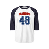 Team Kamala Harris - 48th President Vintage Varsity Baseball T-Shirt