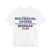 Multiracial Voters for Andy Beshear for President Campaign T-Shirt 2028