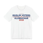 Muslim Voters for Amy Klobuchar for President Campaign T-Shirt 2028