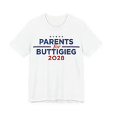 Parents for Pete Buttigieg for President Campaign T-Shirt 2028
