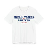 Muslim Voters for J.B. Pritzker for President Campaign T-Shirt 2028