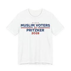 Muslim Voters for J.B. Pritzker for President Campaign T-Shirt 2028