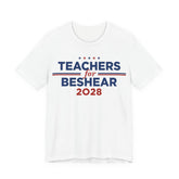 Teachers for Andy Beshear for President Campaign T-Shirt 2028