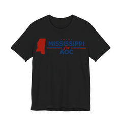 Mississippi for AOC for President Campaign T-Shirt 2028