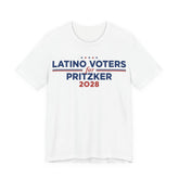 Latino Voters for J.B. Pritzker for President Campaign T-Shirt 2028