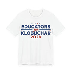 Educators for Amy Klobuchar for President Campaign T-Shirt 2028