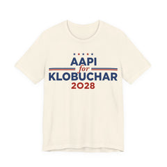 AAPI Asian American and Pacific Islander for Amy Klobuchar Campaign T-Shirt for President 2028