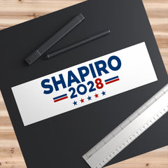 Josh Shapiro 2028 Bumper Sticker — Political Campaign Sticker