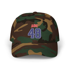 Team AOC for 48th President Embroidered Vintage Dad Hat