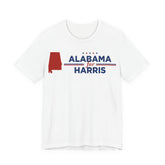 Alabama for Kamala Harris for President Campaign T-Shirt 2028