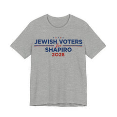 Jewish Voters for Josh Shapiro for President Campaign T-Shirt 2028