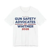 Gun Safety Advocates for Gretchen Whitmer for President Campaign T-Shirt 2028