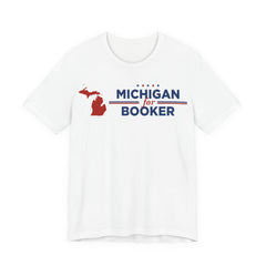 Michigan for Cory Booker for President Campaign T-Shirt 2028