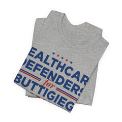 Healthcare Defenders for Pete Buttigieg for President Campaign T-Shirt 2028