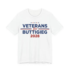 Veterans for Pete Buttigieg for President Campaign T-Shirt 2028