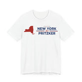 New York for J.B. Pritzker for President Campaign T-Shirt 2028