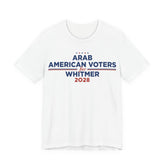 Arab American Voters for Gretchen Whitmer for President Campaign T-Shirt 2028