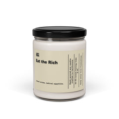 Eat the Rich – Hand-Poured Soy Candle (9 oz)