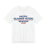 Pacific Islander Voters for Gavin Newsom for President Campaign T-Shirt 2028