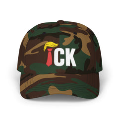 ICK Embroidered Classic Dad Cap — Funny Anti-Trump Political Statement Baseball Cap