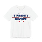 Students for Cory Booker for President Campaign T-Shirt 2028