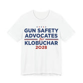 Gun Safety Advocates for Amy Klobuchar for President Campaign T-Shirt 2028