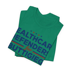 Healthcare Defenders for Pete Buttigieg for President Campaign T-Shirt 2028