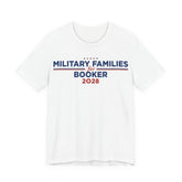 Military Families for Cory Booker for President Campaign T-Shirt 2028