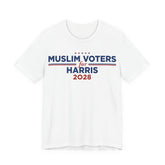 Muslim Voters for Kamala Harris for President Campaign T-Shirt 2028