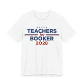 Teachers Cory Booker for President Campaign T-Shirt 2028