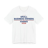 Small Business Owners for Kamala Harris for President Campaign T-Shirt 2028