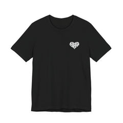 She/Her Heart Pronoun T-Shirt – Minimalist Chest Graphic Tee