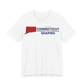 Connecticut for Josh Shapiro for President Campaign T-Shirt 2028