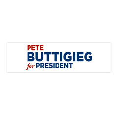 Pete Buttigieg for President Bumper Sticker — Political Campaign Sticker