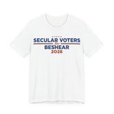 Secular Voters for Andy Beshear for President Campaign T-Shirt 2028