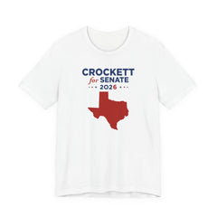 Jasmine Crockett for Texas Senate Campaign T-Shirt 2026