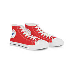 Red Prideverse Men's High Top Sneakers