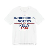 Indigenous Voters / Native Americans for Mark Kelly for President Campaign T-Shirt 2028