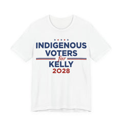 Indigenous Voters / Native Americans for Mark Kelly for President Campaign T-Shirt 2028