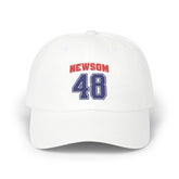 Team Newsom for 48th President Embroidered Vintage Dad Hat
