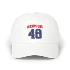 Team Newsom for 48th President Embroidered Vintage Dad Hat