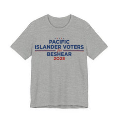 Pacific Islander Voters for Andy Beshear for President Campaign T-Shirt 2028