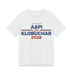 AAPI Asian American and Pacific Islander for Amy Klobuchar Campaign T-Shirt for President 2028