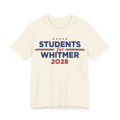 Students for Gretchen Whitmer for President Campaign T-Shirt 2028