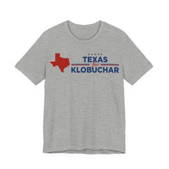 Texas for Amy Klobuchar for President Campaign T-Shirt 2028