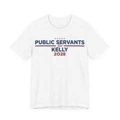 Public Servants for Mark Kelly for President Campaign T-Shirt 2028