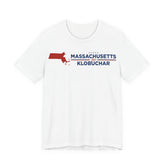 Massachusetts for Amy Klobuchar for President Campaign T-Shirt 2028