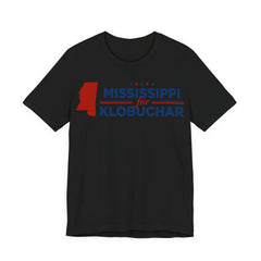 Mississippi for Amy Klobuchar for President Campaign T-Shirt 2028