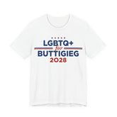 LGBTQ+ for Pete Buttigieg for President Campaign T-Shirt 2028